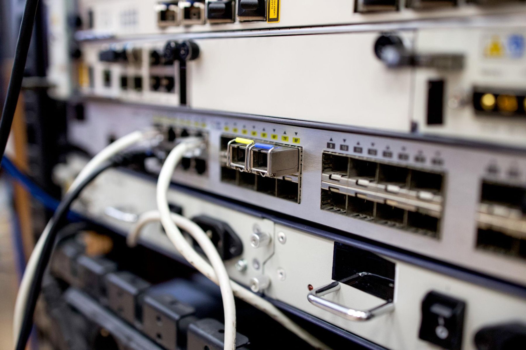 Commercial network rack and infrastructure equipment